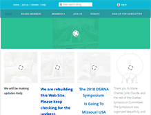 Tablet Screenshot of dsana.org